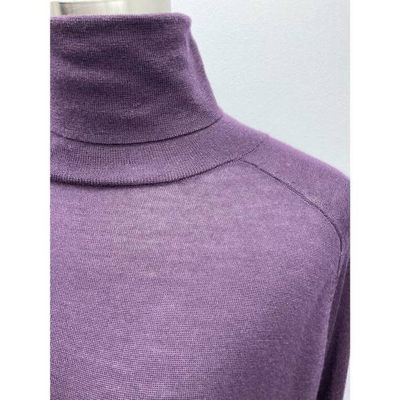 NEW STRENESSE plum wool/cashmere sweater in plum - Picture 6 of 6